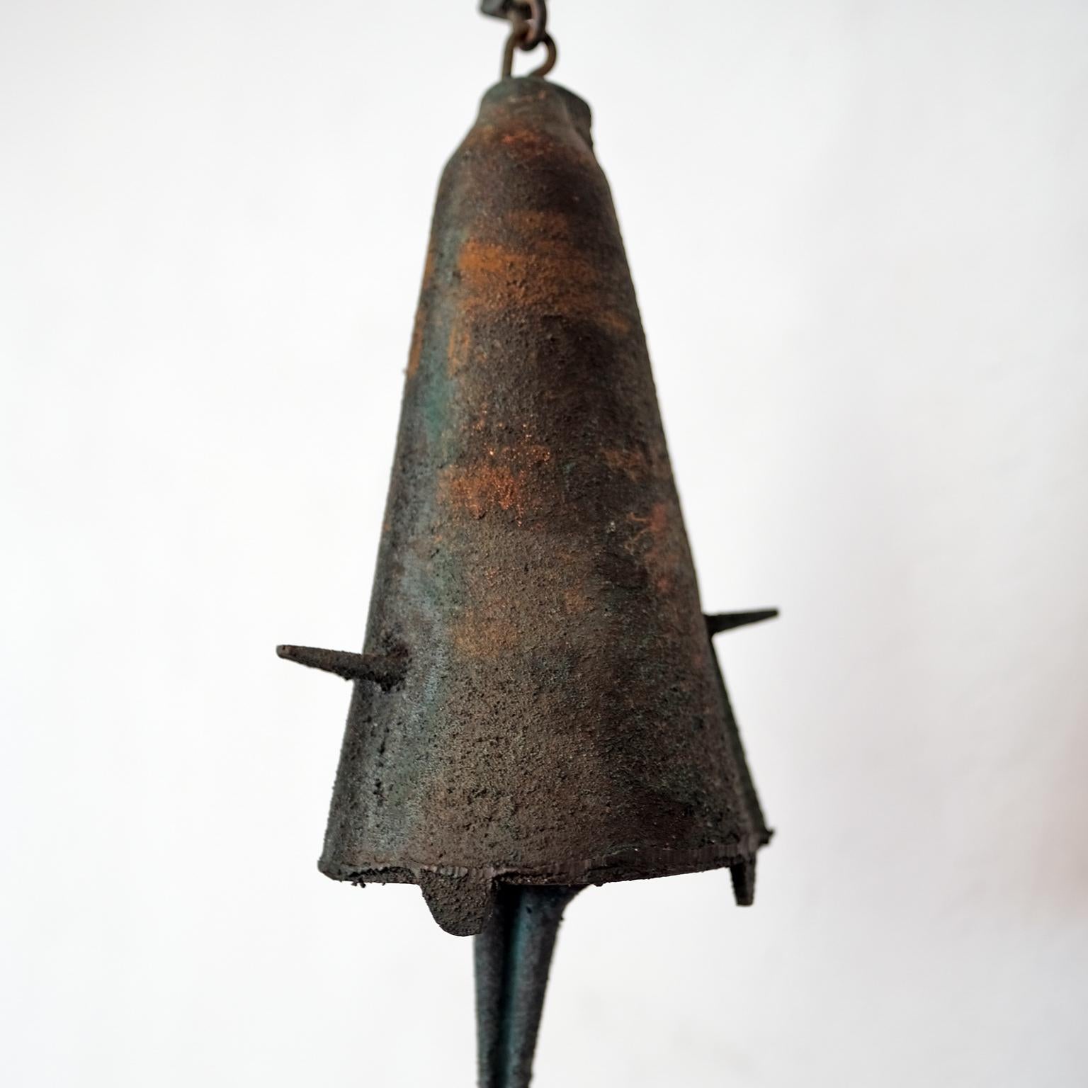 Mid-Century Modern Bronze Wind Chime by Paolo Soleri Cosanti For Sale