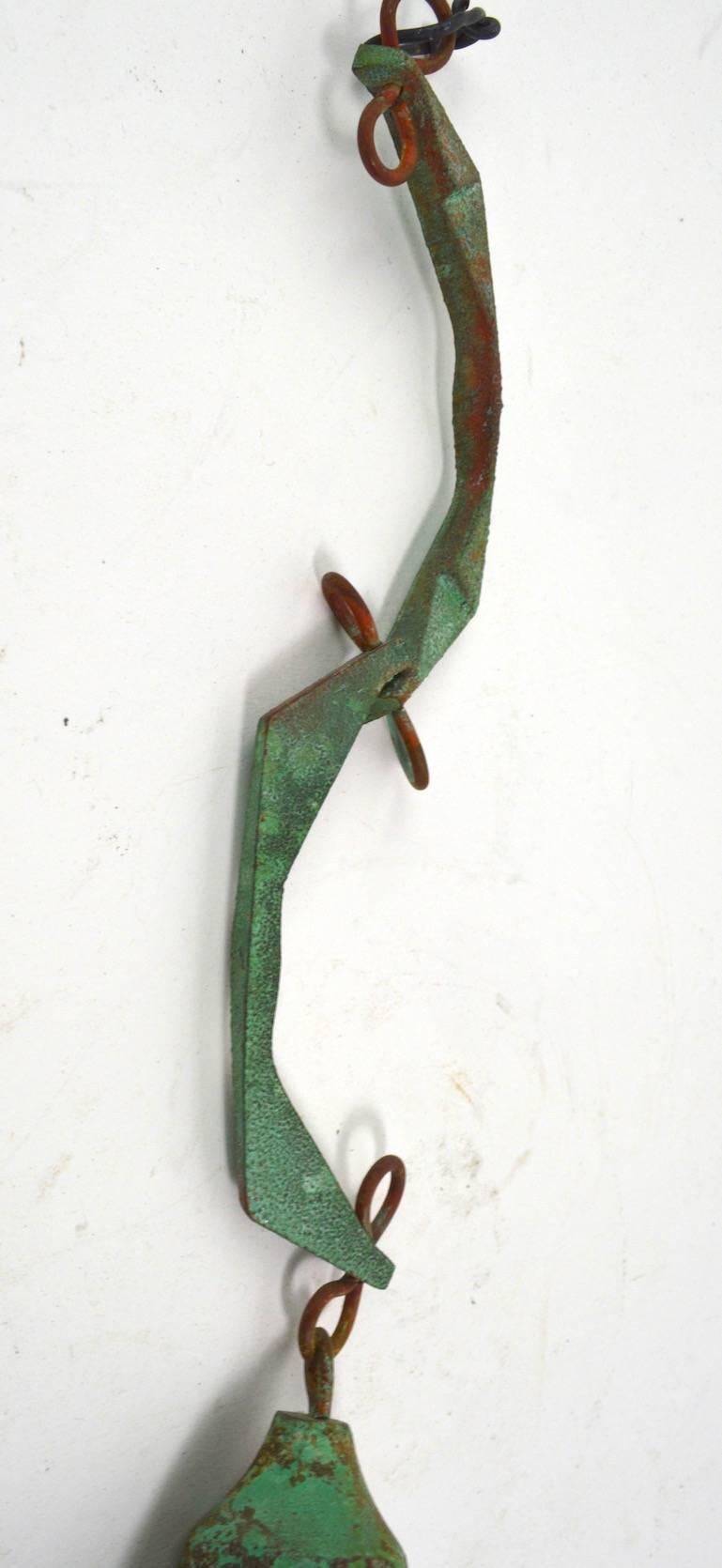 Bronze Wind Chime by Paolo Soleri In Excellent Condition In New York, NY