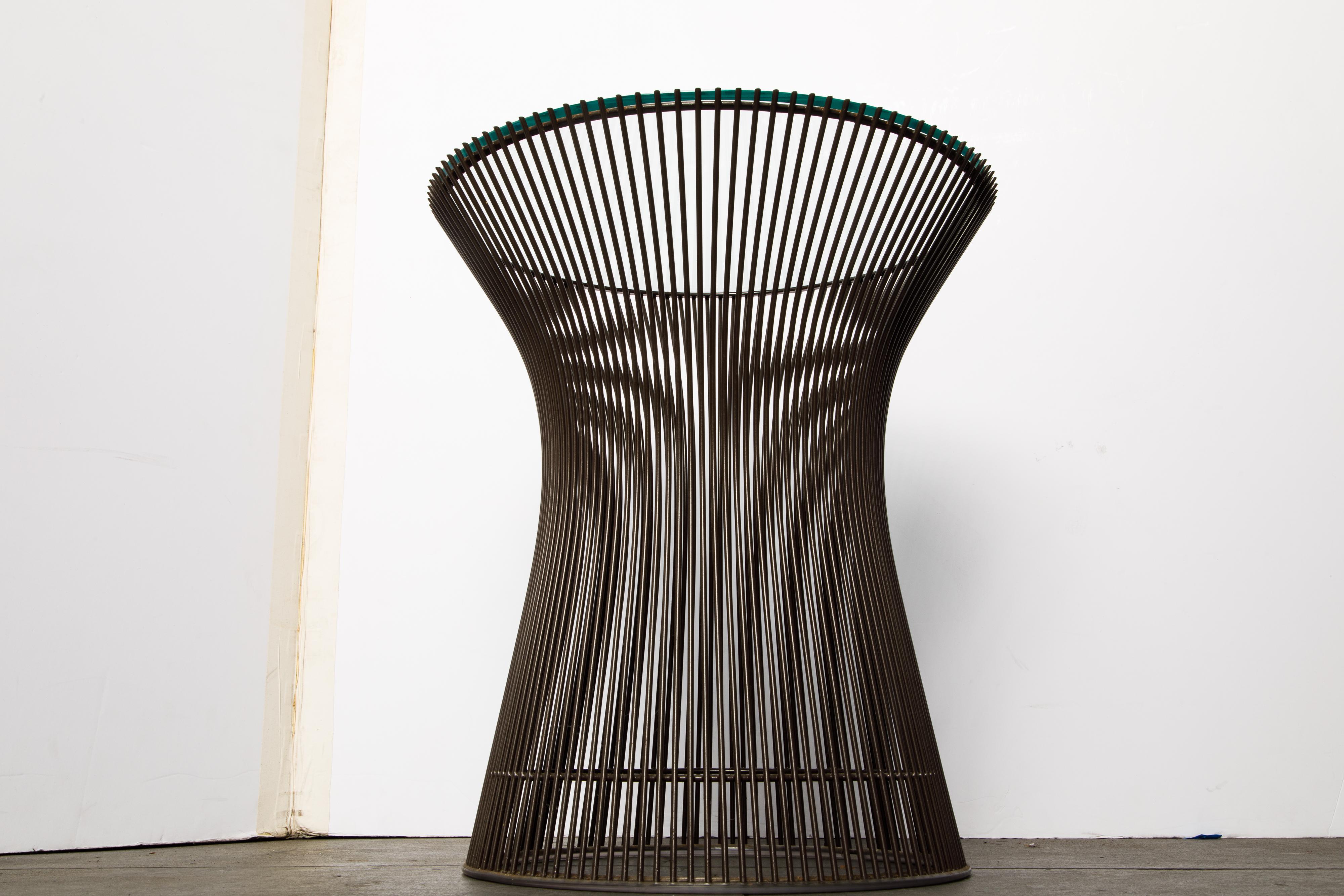 Bronze Wire Side Table by Warren Platner for Knoll International, circa 1968 5