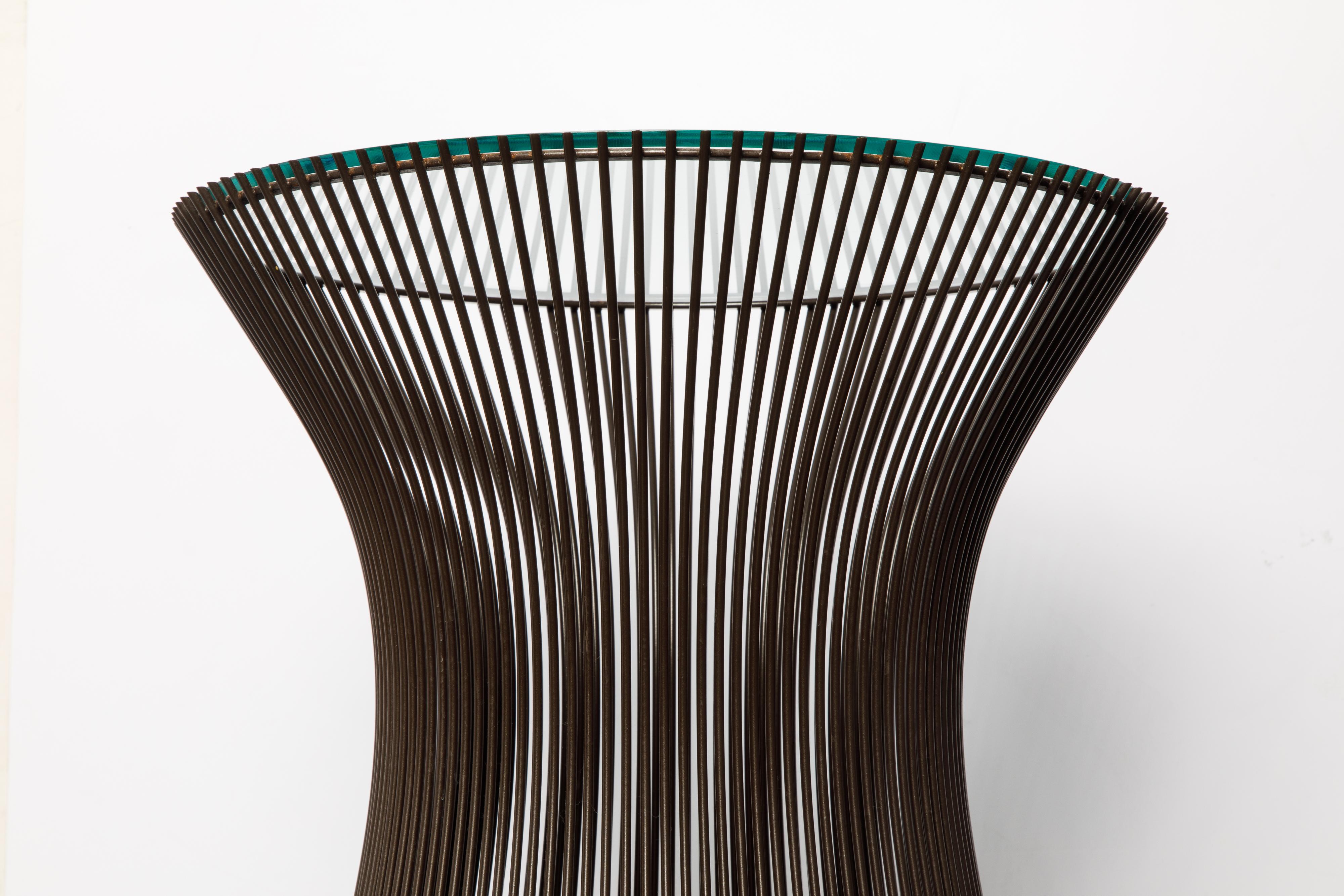 Bronze Wire Side Table by Warren Platner for Knoll International, circa 1968 6