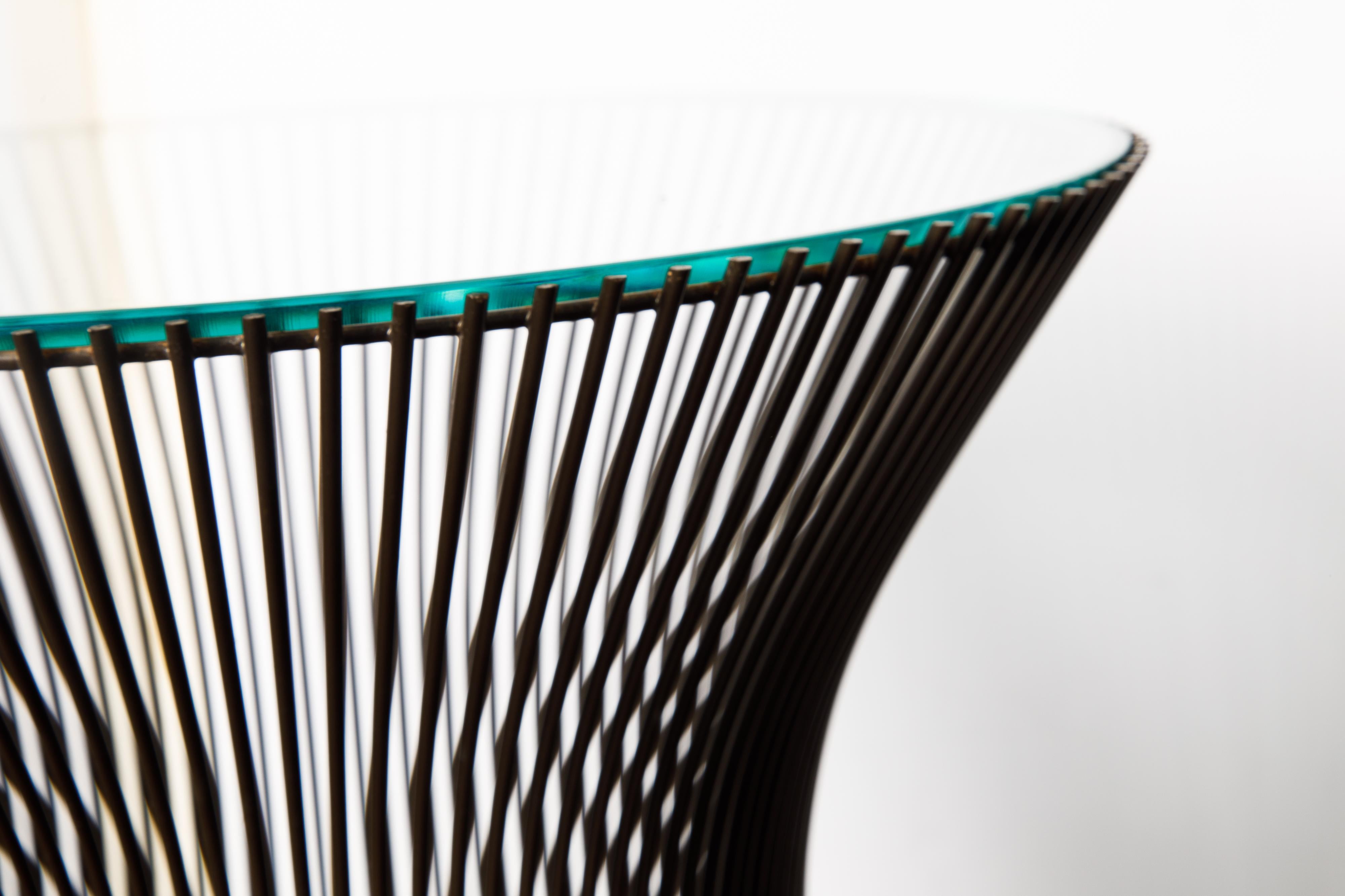 Bronze Wire Side Table by Warren Platner for Knoll International, circa 1968 12