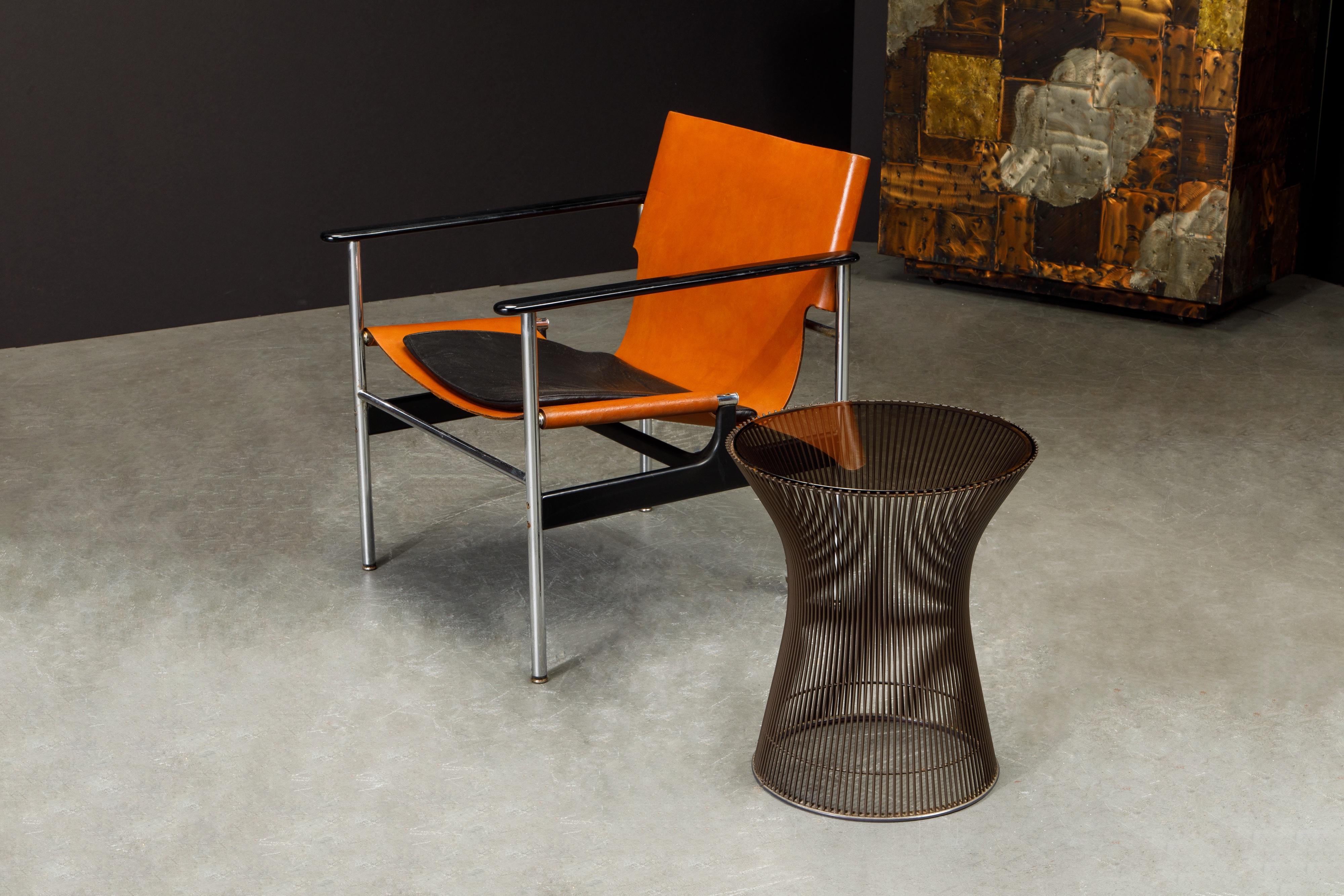 Bronze Wire Side Table by Warren Platner for Knoll International, circa 1968 11