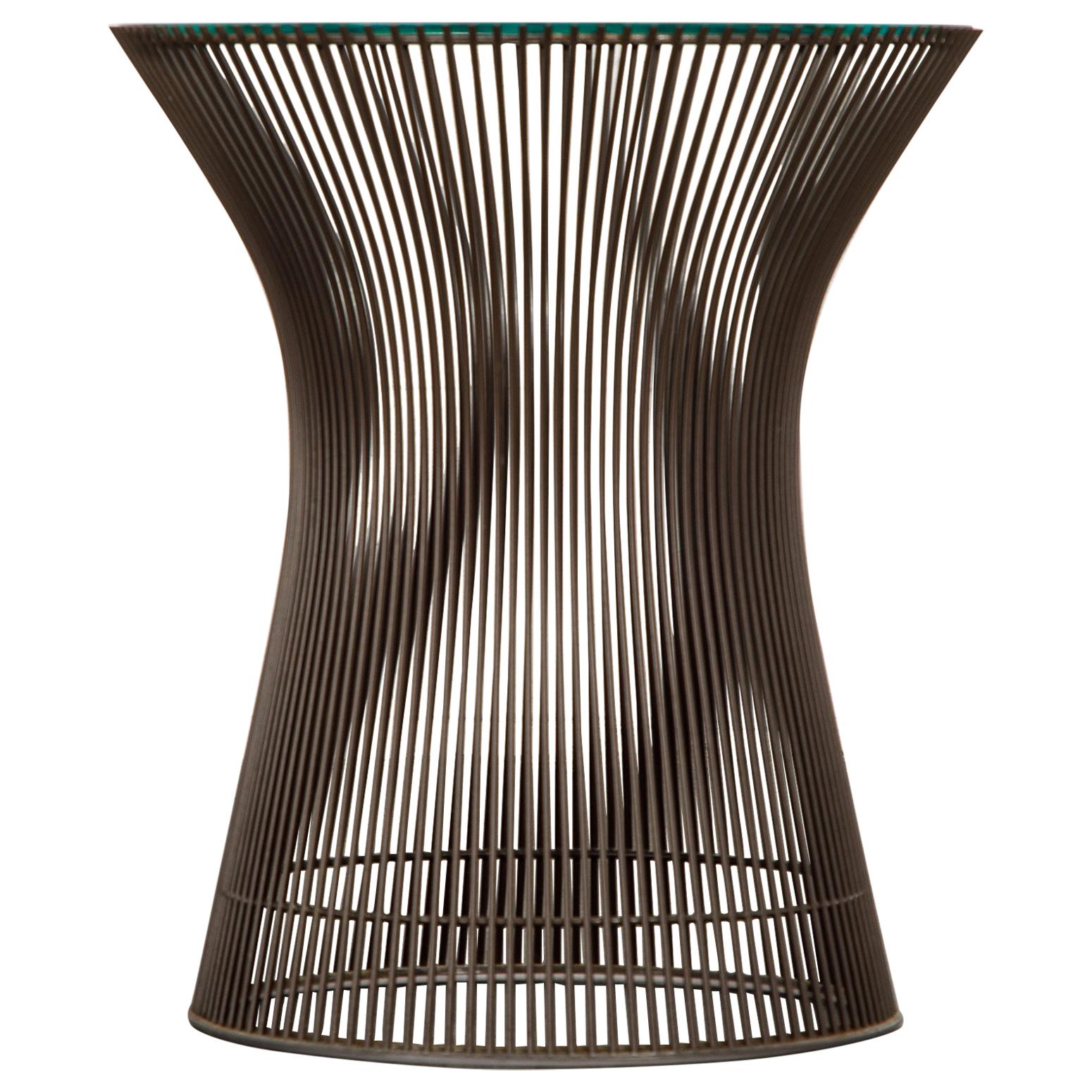 Bronze Wire Side Table by Warren Platner for Knoll International, circa 1968
