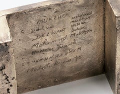 Bronzehocker von Bahraini-Dänemark und Fonderia Artistica Battaglia