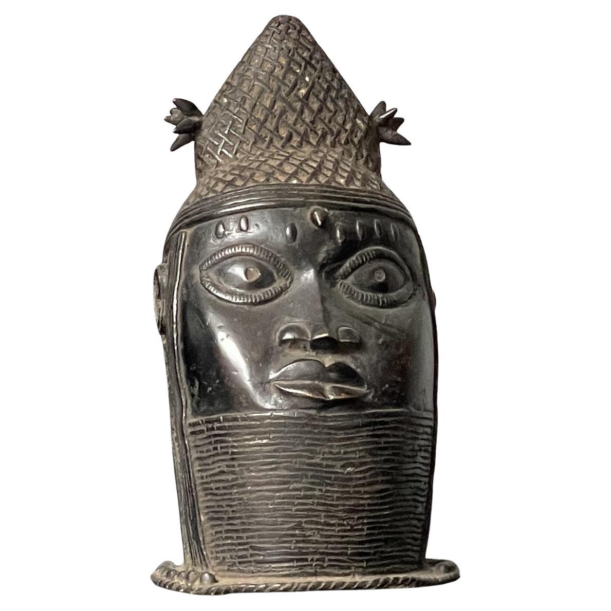 Bronze Yoruba Sculpture For Sale