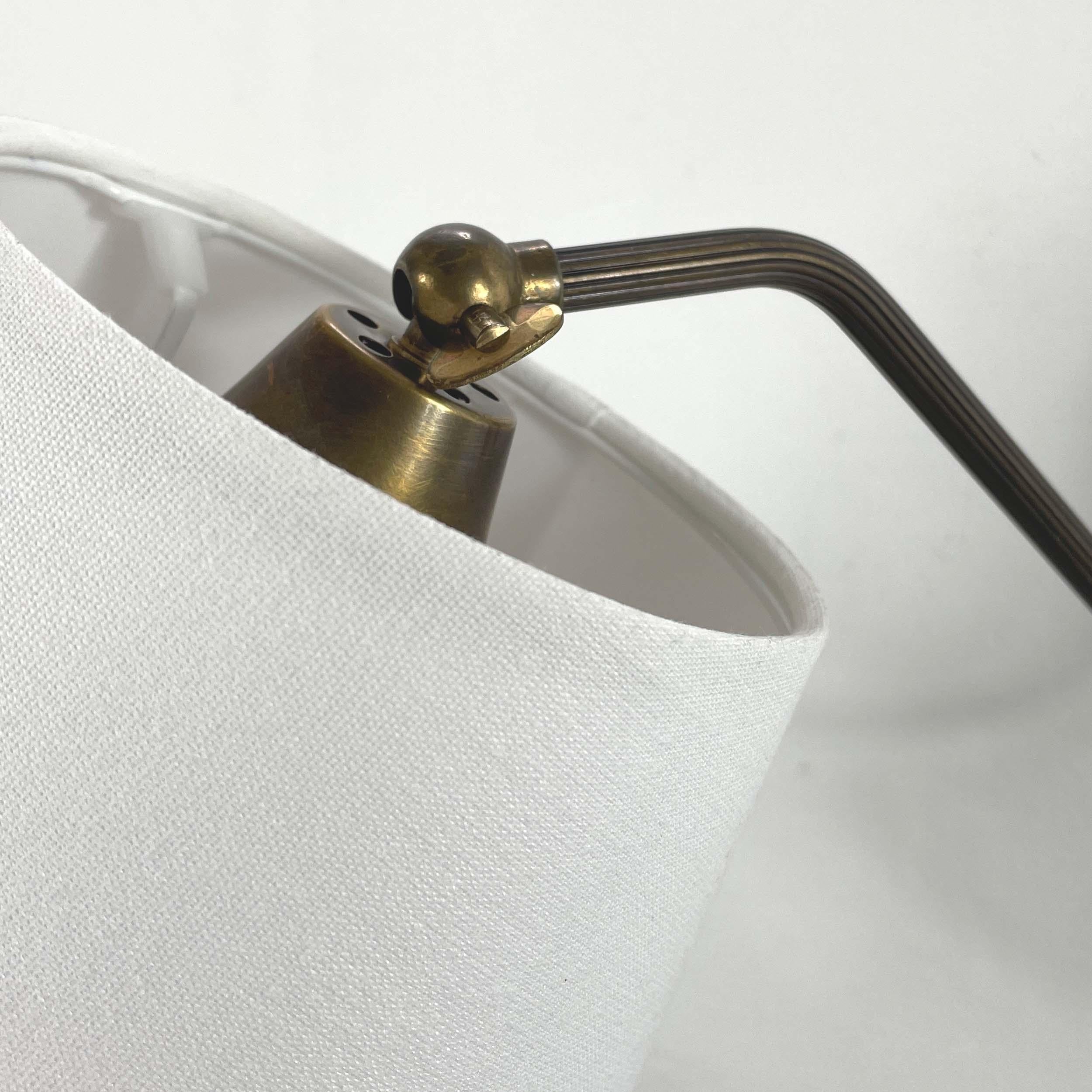 Aplique articulado y extensible de latón bronceado by Cosack, Años 50 Latón en venta