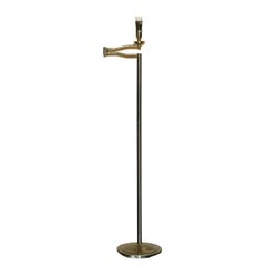 Vintage Bronzed Floor Standing Articulated Angle Poise Lamp
