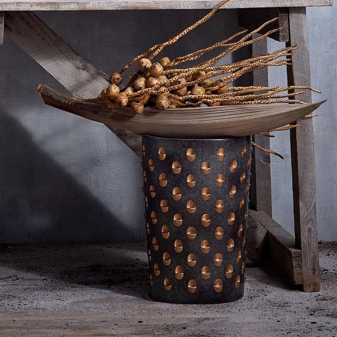 Bronzed Steps Stool In New Condition In Paris, FR