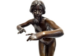 Bronzefigur Akt von Victor Heinrich Seifert