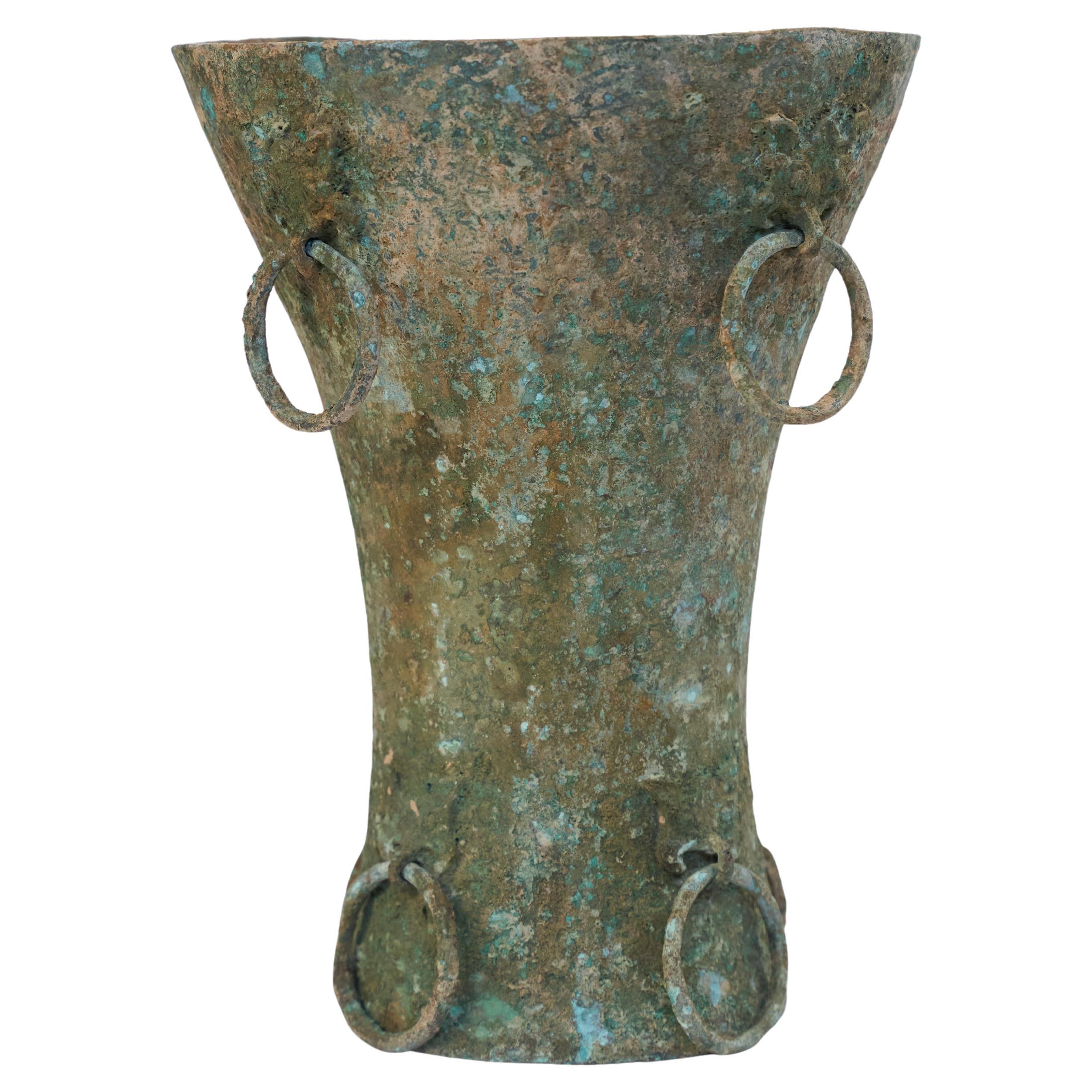 Antique Bronze Vessel, Chinese Export, Later Han Period, Distressed