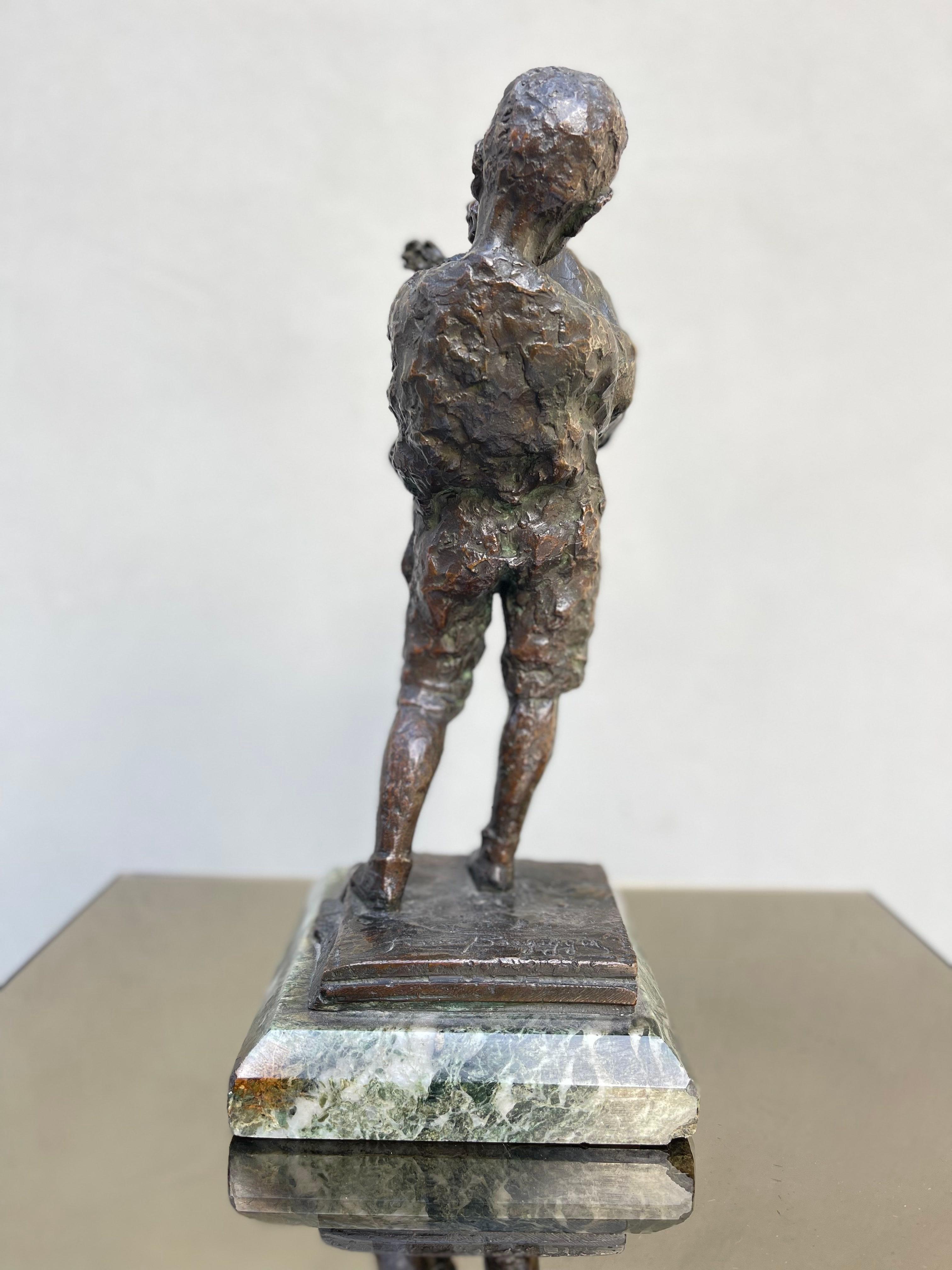 Bronzo Franco Bargiggia, Scultura, Bronzo, Franco Bargiggia In condizioni ottime in vendita a Milano, MI