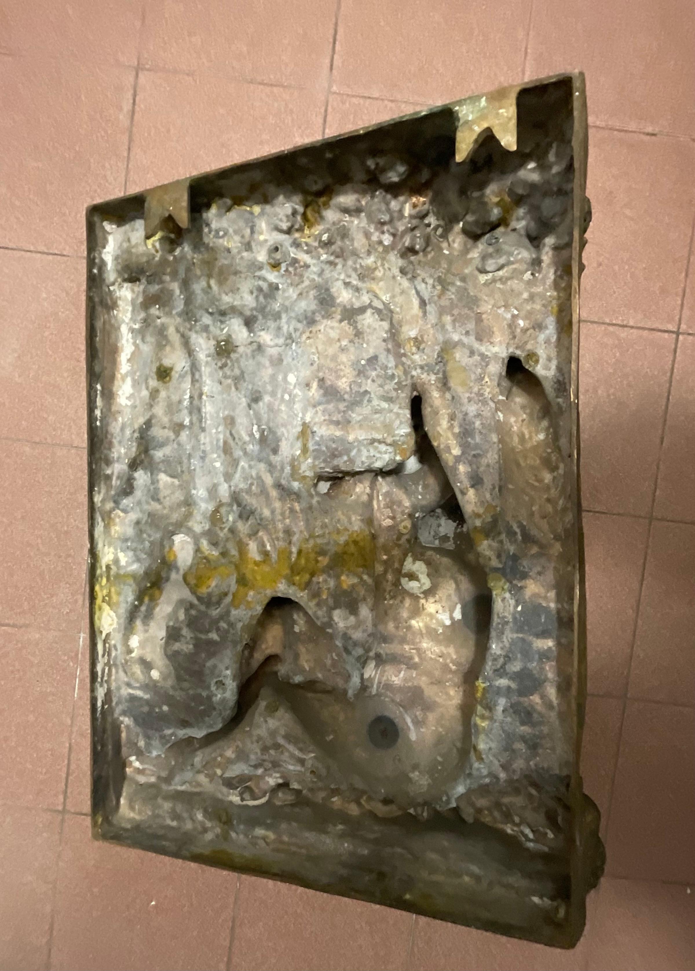 BRONZO - scultura raffigurante DONNE  AL BAGNO - Atelier d’arte - Italia 1960 en venta 1