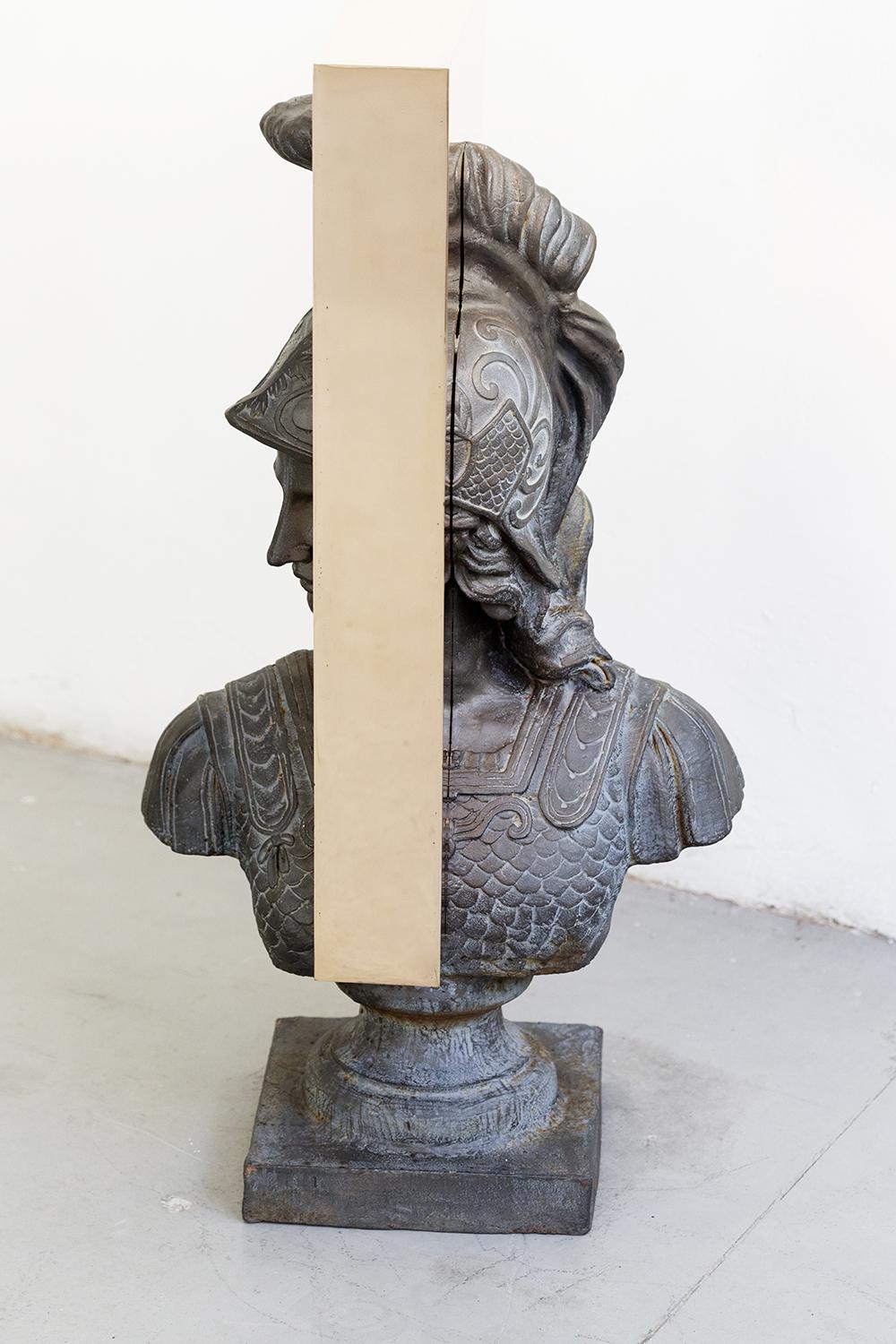 Bronzo su scultura d'epoca (bust) della serie Boolean di Nucleo In condizioni ottime in vendita a Collegno, IT