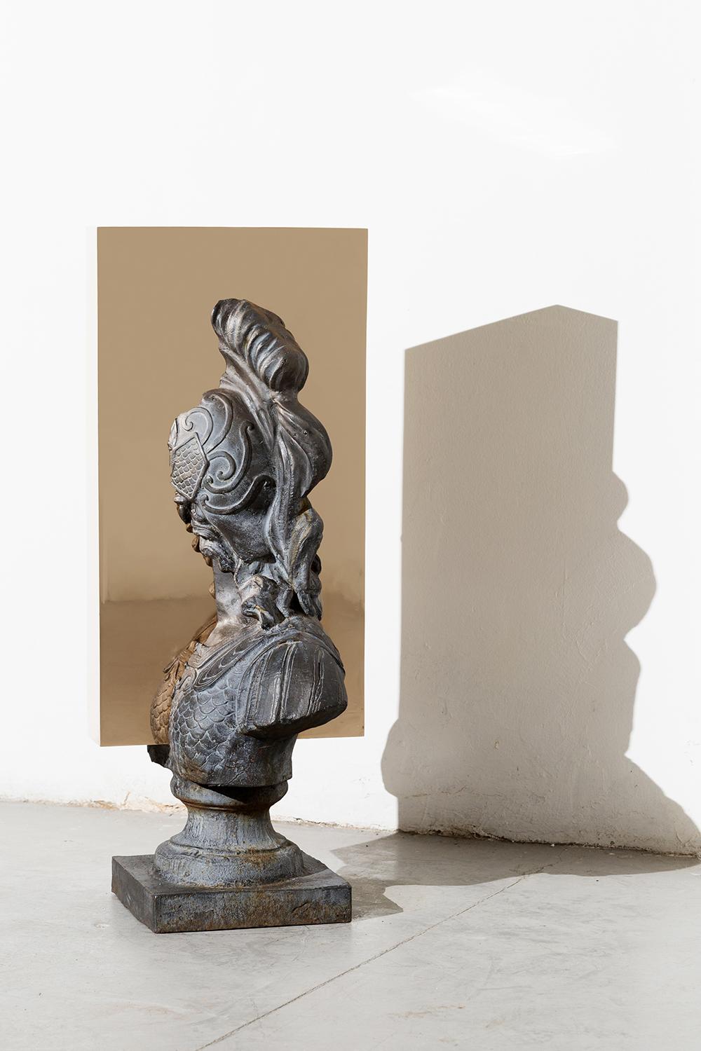Bronzo su scultura d'epoca (bust) della serie Boolean di Nucleo in vendita 3