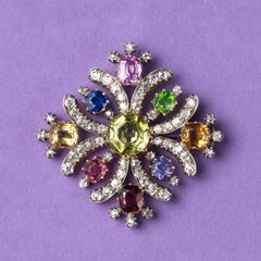 Brooch and Pendant in the Shape of Maltese Cross