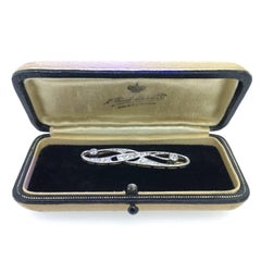 Brooch, Art Deco, White Gold, Diamond, Amsterdam, Netherlands