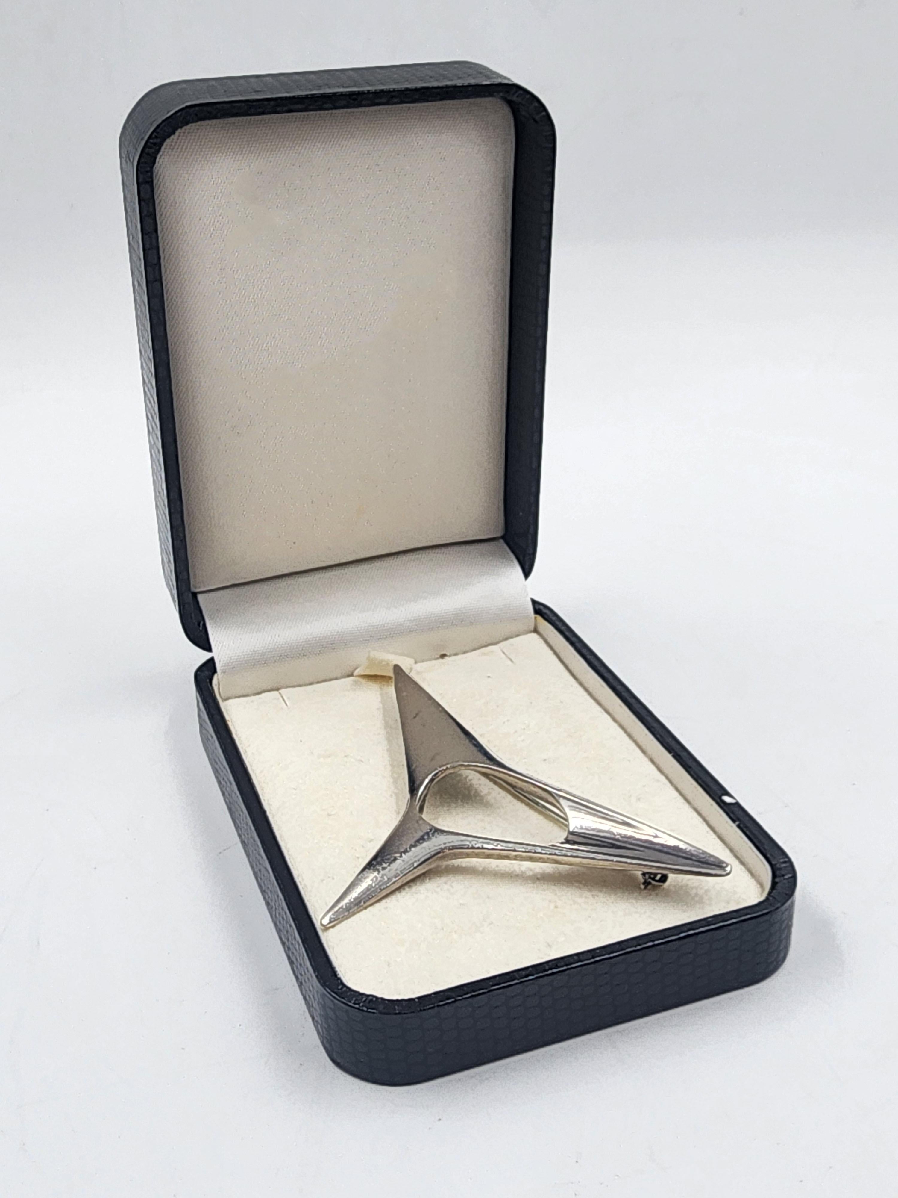 Danish Brooch by Henning Koppel for Georg Jensen Denmark in sterling silver For Sale