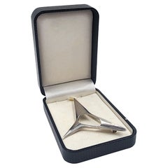 Brosche aus Sterlingsilber von Henning Koppel für Georg Jensen, Dänemark
