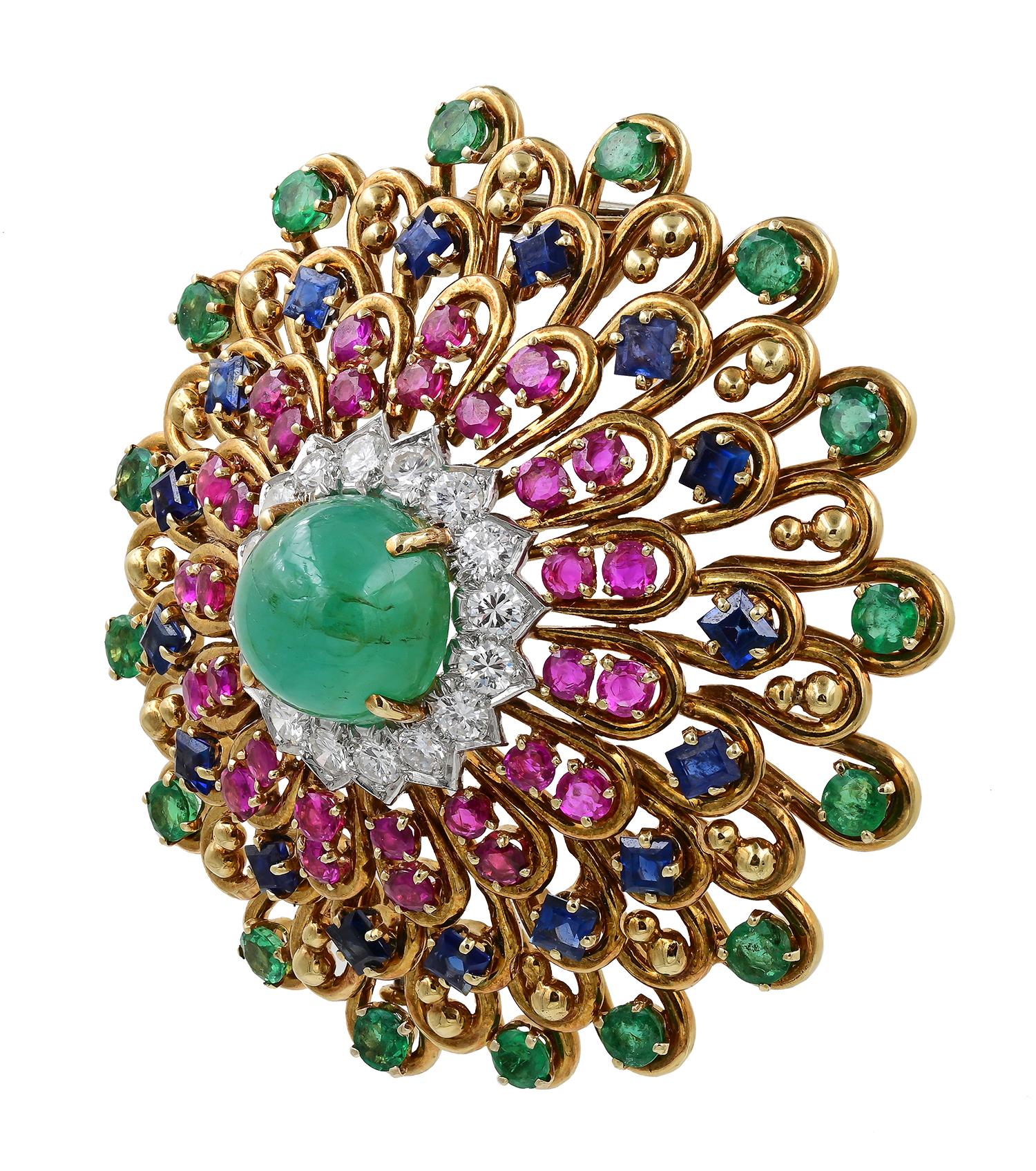 Brooch In Excellent Condition For Sale In New York, NY