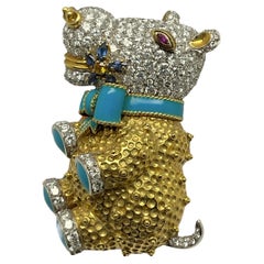 Brooch Hipo attribuited to Donald Claflin