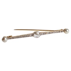 Cultured Pearl Brooches