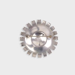 Brooch In Sterling Silver 925 By Anton Michelsen