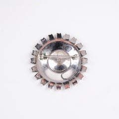 Brooch In Sterling Silver 925S By Georg Jensen From 1980s