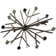 Brooch "Snowflake" by Henning Koppel for Georg Jensen