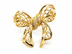 Brooch Yellow Gold Pearl