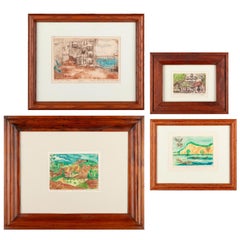 Collection 2, Four original limited ed color intaglio prints
