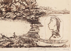 Brooke Cameron, 'The Journey (1)', 2002, Intaglio, 9 of 10, Signed, Framed