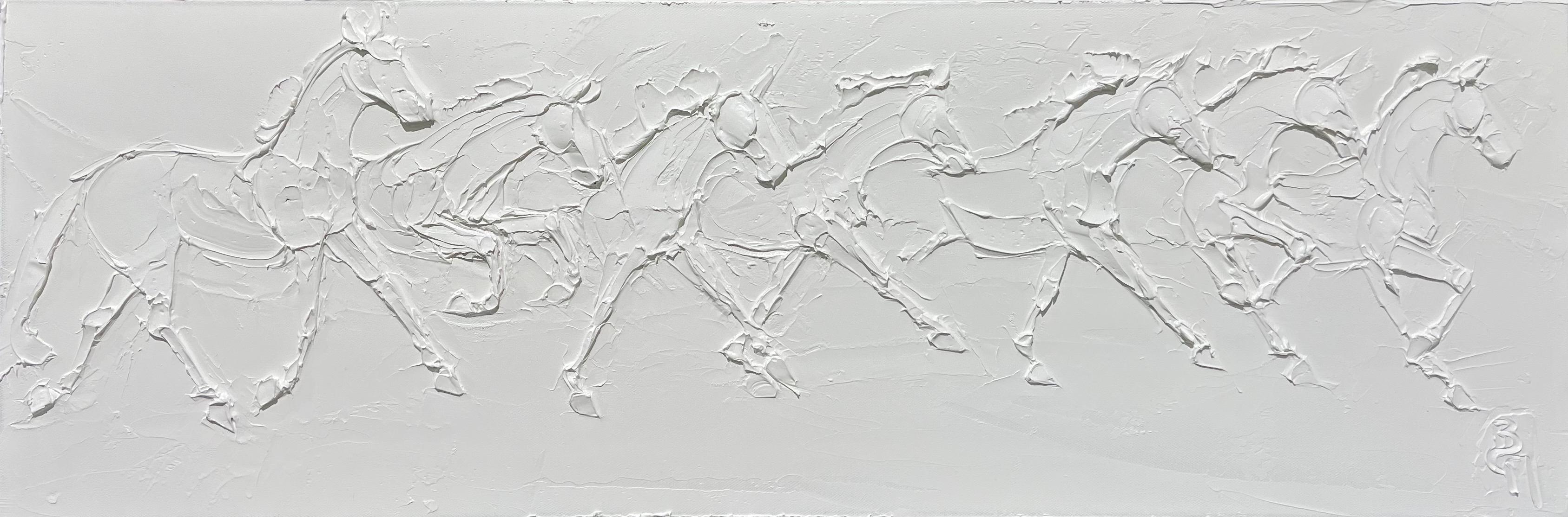Brooke Major Animal Painting - Wild Horses