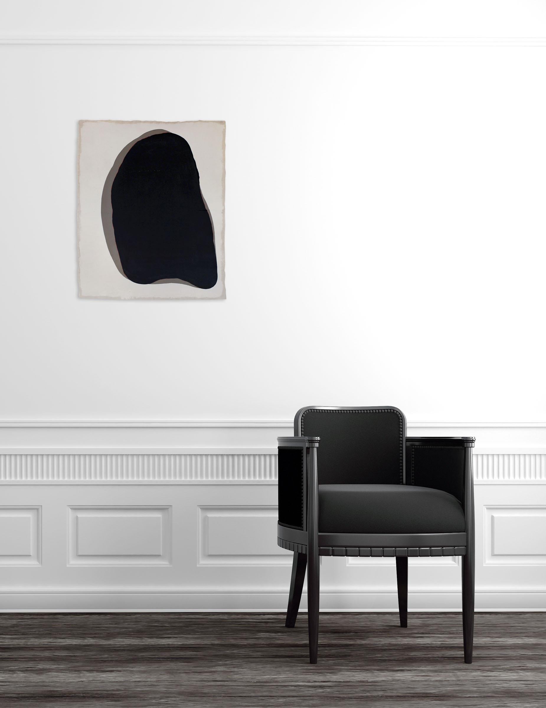 Stein 1 (Abstraktes Gemälde) – Painting von Brooke Noel Morgan