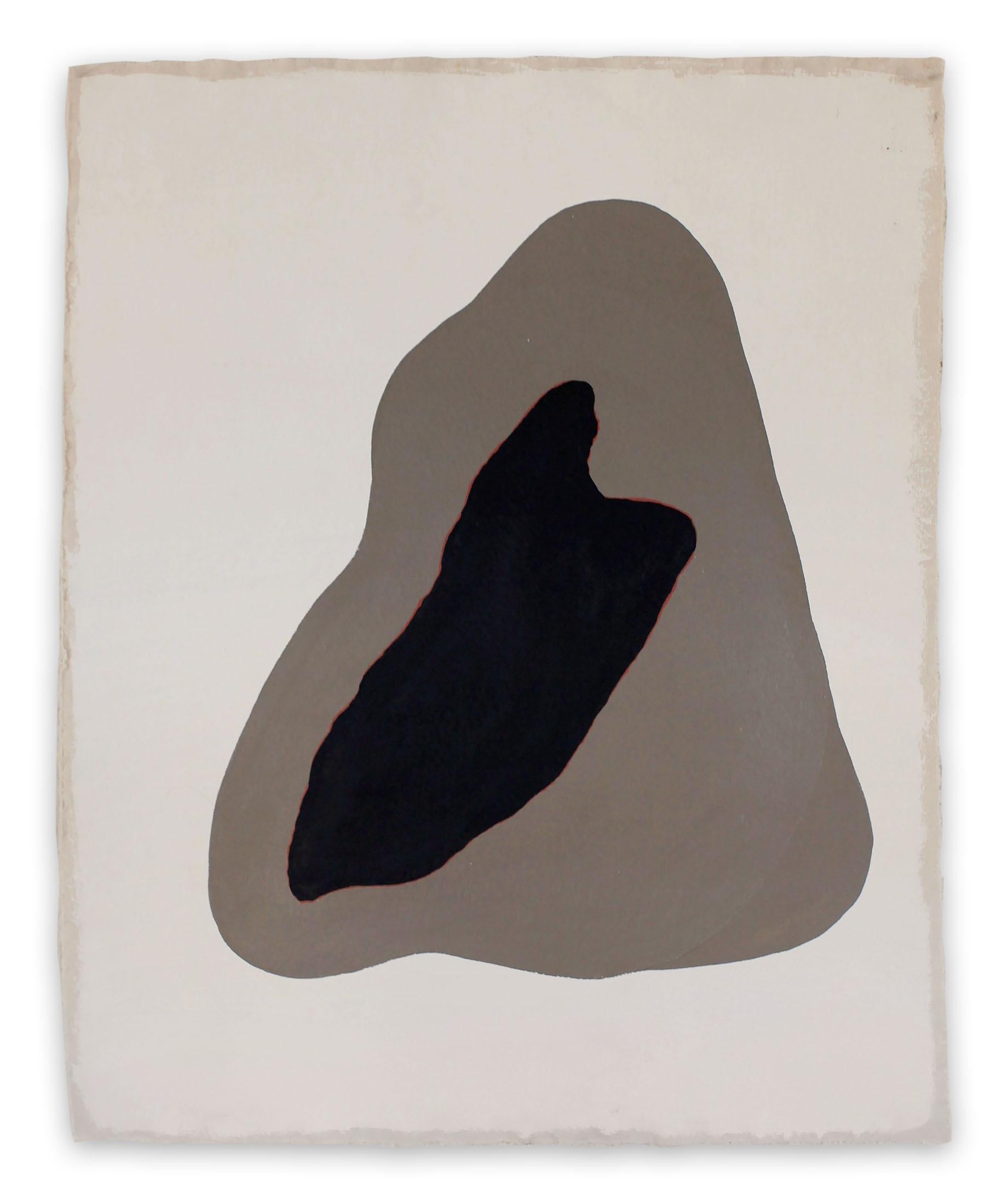 Brooke Noel Morgan Abstract Painting - Stone 2 (Abstract painting)