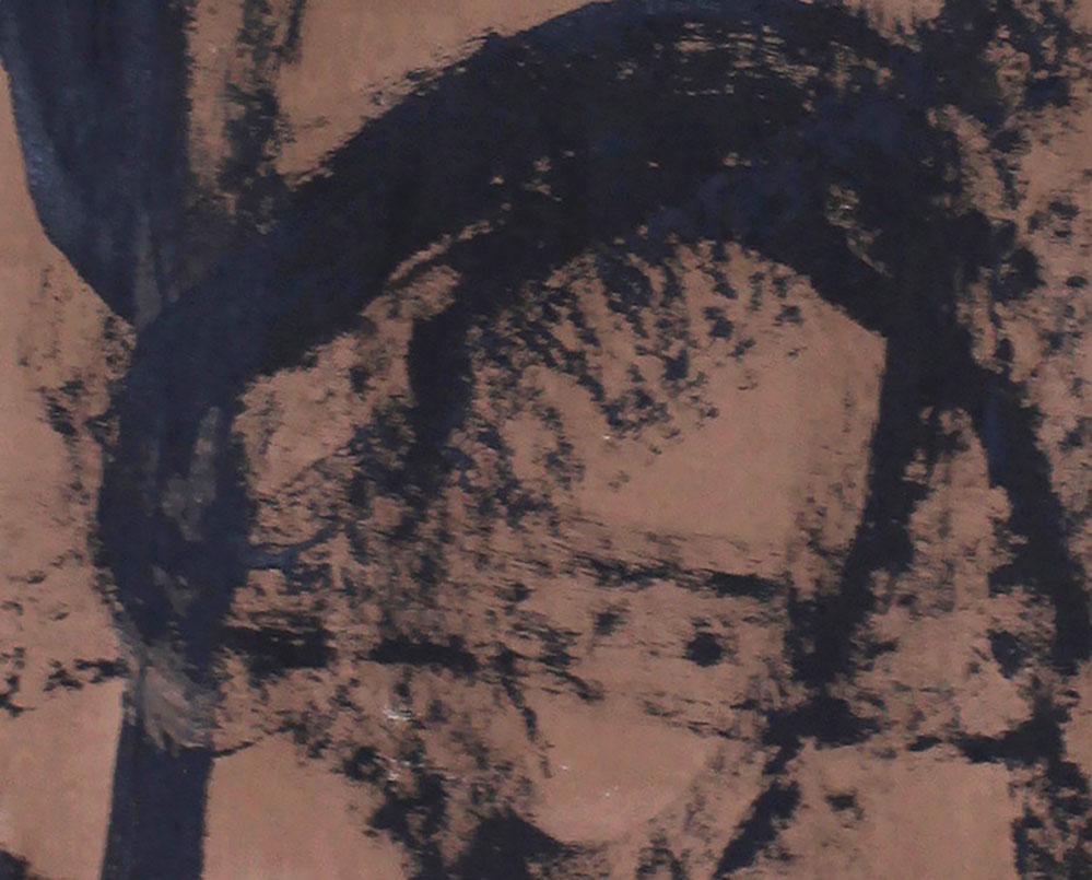 Worldess (peinture abstraite) - Abstrait Painting par Brooke Noel Morgan