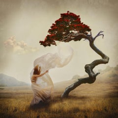 Figuratives_Selbstporträt_Manipulierte Fotografie_Brooke Shaden, Flutende Gezeiten