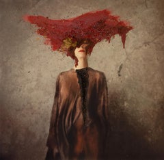 Reign- Self Portrait, Brooke Shaden, 2020, Mixed Media-photography/oil/dirt