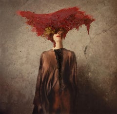 Reign- Self Portrait, Brooke Shaden, 2020, Mixed Media-photography/oil/dirt