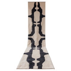 BROOKLYN Tapis de laine berbère personnalisé Moderne Tissé à la main Grand Minimaliste Contemporain