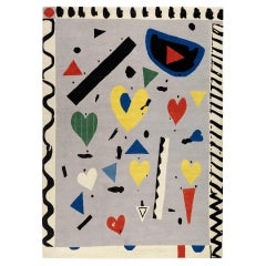 Tapis en laine de Brooklyn de Roger Selden pour Post Design Collection/Memphis