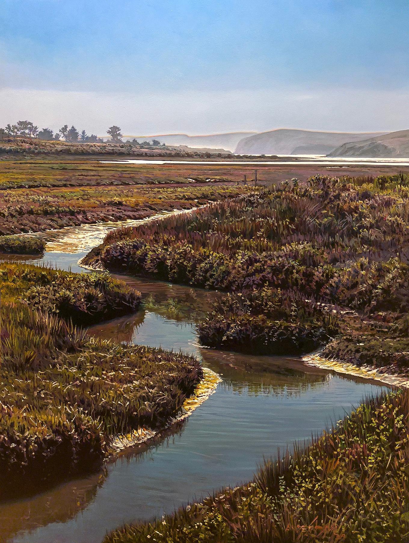 Still-Life Painting di Brooks Anderson - Estuario