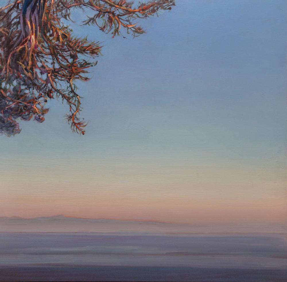 GRAVITAS: Studie - frühes Abendabends Sonnenuntergang (Amerikanischer Realismus), Painting, von Brooks Anderson