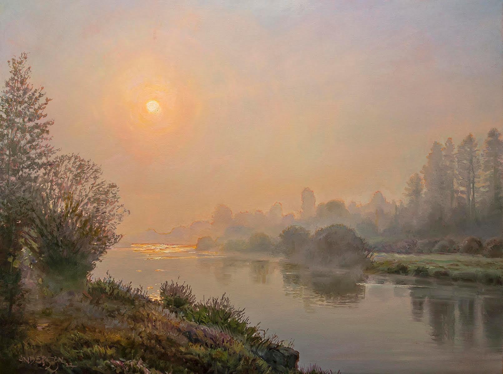Brooks Anderson Landscape Painting - Reverie: Morning
