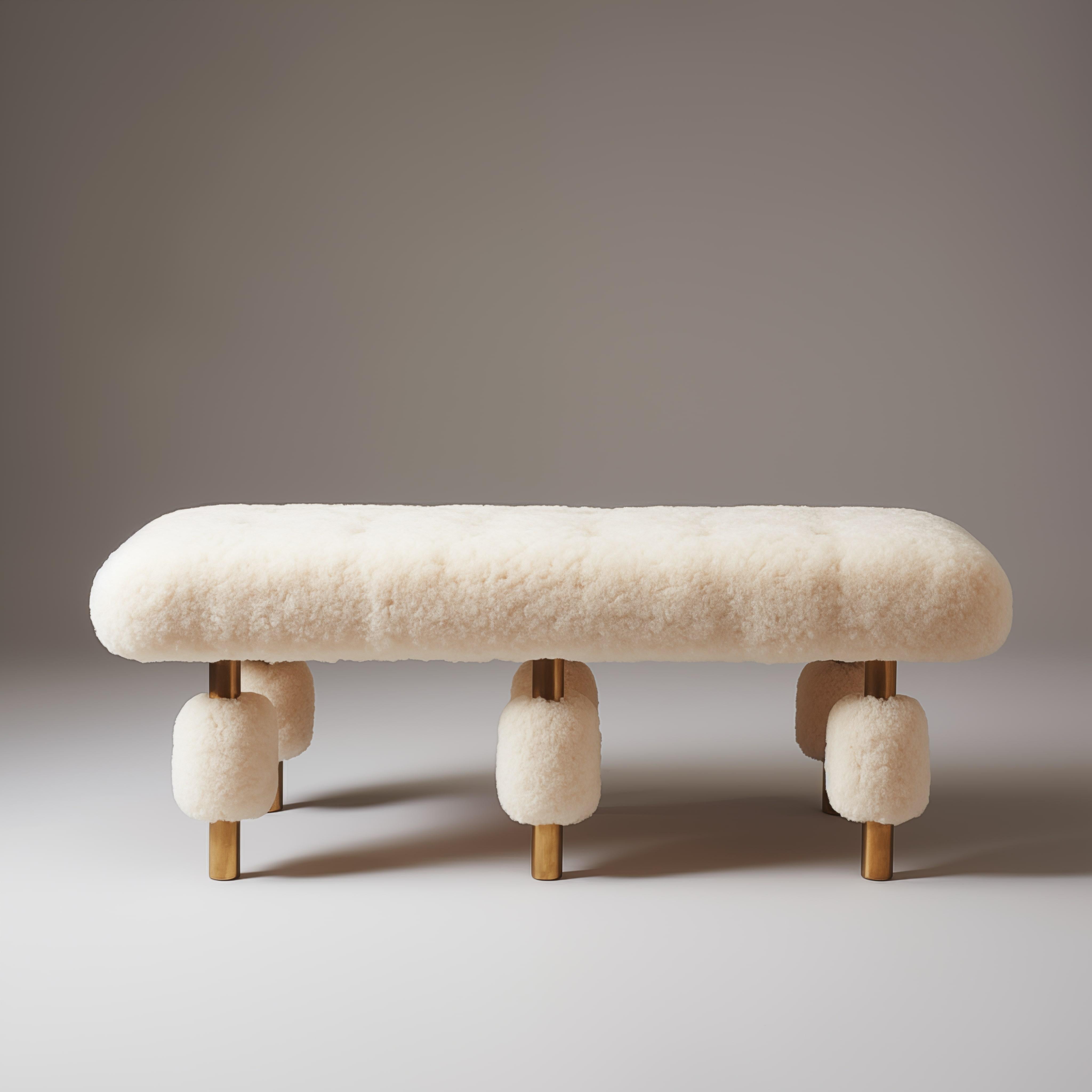 Experience exceptional comfort and architectural elegance with our expansive Brooks Bench, where generous proportions meet sophisticated craftsmanship for versatile seating solutions. Our Brooks Bench offers luxurious seating for two with its