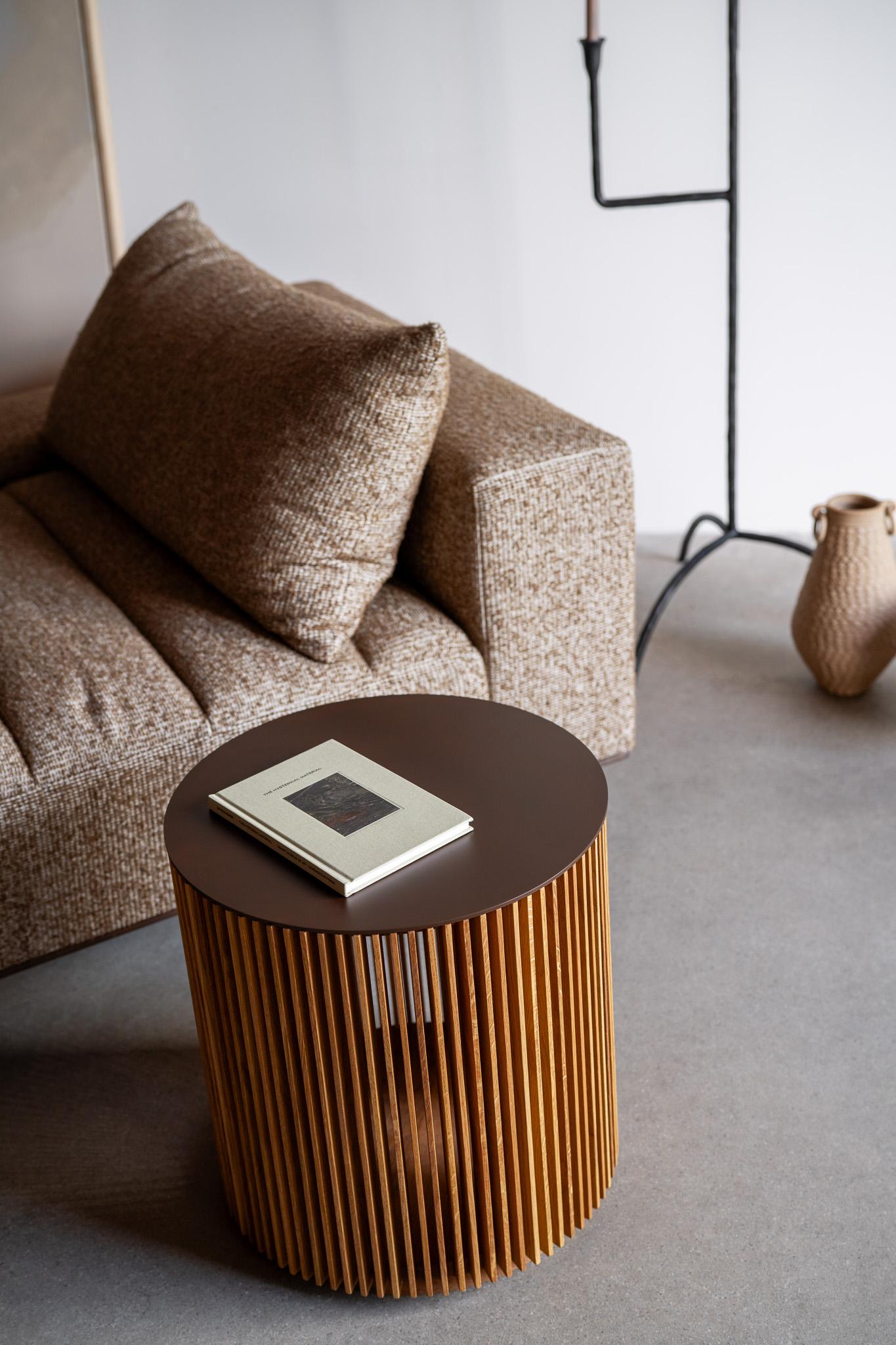 Brooks Side Table by Croft House In New Condition For Sale In Los Angeles, CA