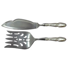 Broom Corn by Tiffany & Co. Sterling Silver Fish Serving Set 2-Piece Custom