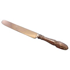Vintage Broom Corn by Tiffany & Co. Sterling Silver Dinner Knife SP Blunt Blade