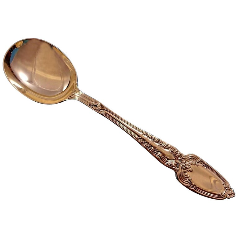 Broom Corn by Tiffany and Co. Sterling Silver Gumbo Soup Spoon Round