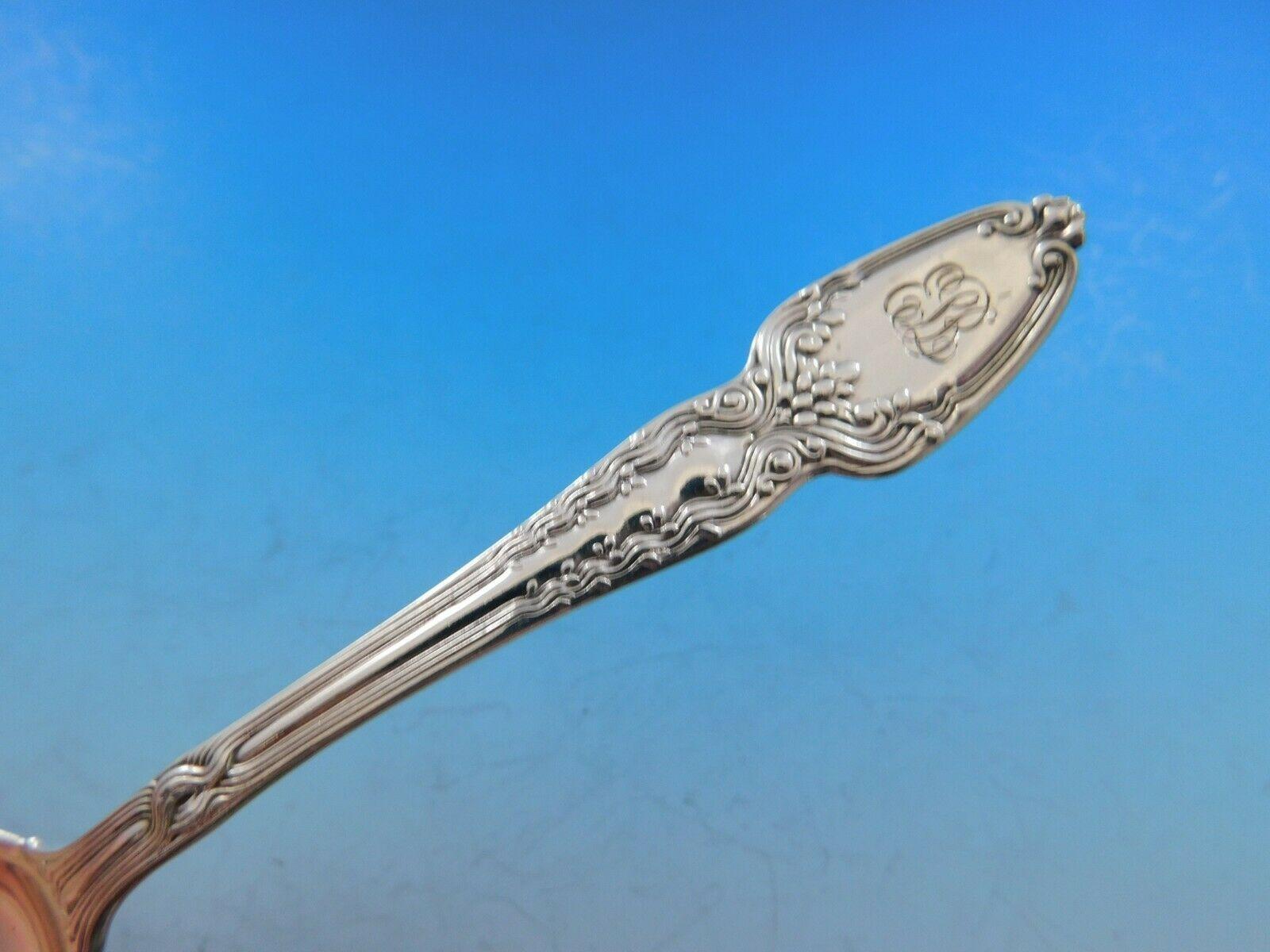 Broom Corn by Tiffany & Co. Sterling Silver Ice Cream Spoon Plain Bowl In Excellent Condition In Big Bend, WI