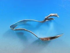 Broom Corn by Tiffany & Co. Sterling Silver Ice Tong Chicken Claw Rare
